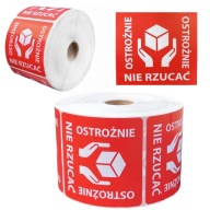 ŠTÍTKY NÁLEPKY SKLO NEVYHAZUJÚ 1000 ks