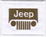 Vyšívaná termo lepiaca náplasť JEEP