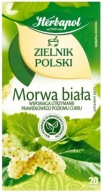Herbapol čaj z moruše bielej poľský herbár 20 vrecúšok