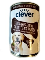 Šikovné mokré krmivo pre psov 415g, hovädzie mäso v omáčke