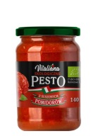 PESTO ZO SUŠENÝCH RAJČAJEK BIO 140 g - VITALIANA