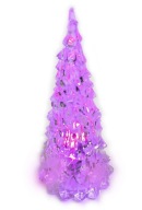 Dekorácia na osvetlenie vianočného stromčeka, 12,5 cm, LED lampa na batérie