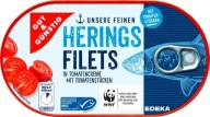 Gut & Gunstig Herings Filets Filet zo sleďov v paradajkovom kréme 200 g