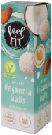 Kokosové pralinky VEGAN BEZ CUKRU guličky pre VEGANOV VEGE KOKOS A MANDLE