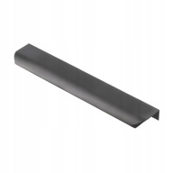 HRANOVÁ NÁBYTKOVÁ KĽÚČKA GTV HEXA 160/190 MM MATNÁ ČIERNA
