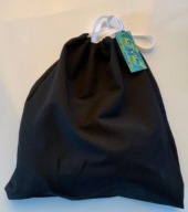 TAŠKA NA OBUV ČIERNA 41 cm x 38 cm VÝHODNÁ AKCIA