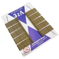 IZA Sponky do vlasov dve guličky GOLD MAT 5cm 100