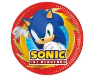 Papierové poháre SONIC na narodeniny hráča