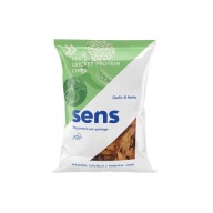 SENS - Proteínové lupienky z cvrčkov - Cesnak s bylinkami - 80 g