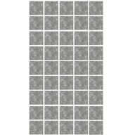 PLSTENÉ PODLOŽKY PRE NÁBYTkové STOLIČKY 15x15mm 45 ks