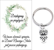 ĎAKUJEME HOSTÍM DARČEK SVADOBNÝ SVADOBNÝ SVADOBNÝ SOVA KĽÚČOVKA SPOMIENKY