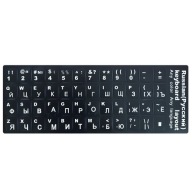 NÁLEPKY NA KLÁVESNICU PRENOSNÝ POČÍTAČ QWERTY CYRILLIC