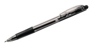 Pentel BK417-C výsuvné guľôčkové pero, čierne