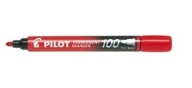 Pilotný SCA-100 červený okrúhly permanentný značkovač