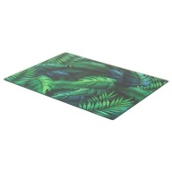 SKLENENÁ DOSKA NA KRÚZANIE 4 MM 20x30 CM TEPOVANÉ OZDOBNÉ VZORY TLAČENÉ
