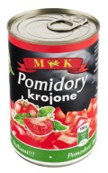 Paradajky krájané MK 400 g