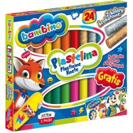 BAMBINO PLASTICINE 24 FARIEB + PODLOŽKA ZDARMA