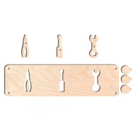 zmyslová manipulačná doska puzzle puz11