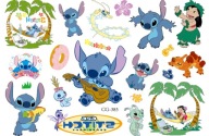 Odnímateľné tetovania pre deti LILO a STITCH CG385