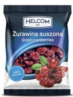 Helcom Sušené brusnice 100g - prírodná sladkosť a kyslosť