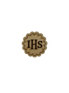 Drevená hostia ihs communion scrapki vzor 2
