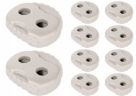 STOPKY SVORKA KONCA LINKY 3mm 10ks J. Šedá
