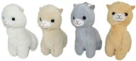 Maskot lamy alpaky 4 farby - 15cm