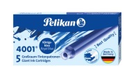 DLHÉ MODRÉ NÁPLNE 4001 PELIKAN 5 KS GTP/5