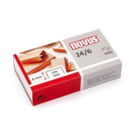 Sponky Novus medené 24/6 1000 ks.