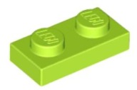 LEGO TANIER 1X2 LIMEČKA 3023 PRE 4 KS