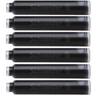 NÁPLŇ NA PERÁ SCHNEIDER 6 KS, ČIERNA