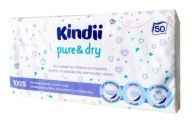 Kindii suché obrúsky pre deti 50 ks