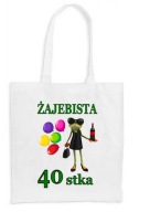 Nákupná taška k 40. narodeninám Darček na 40 rokov