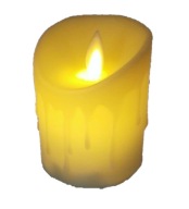 SVIEČKA LED VLOŽKA SVIEČKY POHYBLIVÝ PLAMEŇ 8CM
