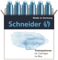 NÁPLŇ NA PERÁ SCHNEIDER 6 KS ĽADOVÁ MODRÁ