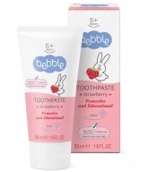 BEBBLE Jahodová zubná pasta pre deti 50 ml