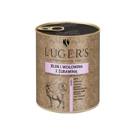 Luger's jeleň a hovädzie mäso s brusnicami 800 g