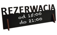 REZERVAČNÝ STOJAN NA TABUĽKU NA PÍSANIE