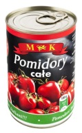 Paradajky celé MK 400 g