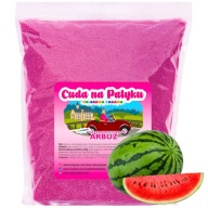 Farebný cukor do cukrovej vaty do stroja Ochutený VODNÝ MELÓN Vodný melón 1 KG