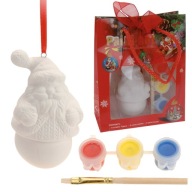 MALIARSKY PLES DIY VIANOČNÝ DARČEK SANTA