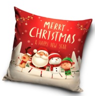 obliečka na vankúš 40x40 vianočný Santa Claus XMAS sob