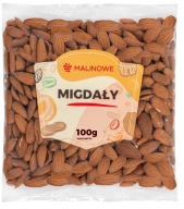 KALIFORNSKÉ MANDLE, CELÝCH 100g, VYNIKAJÚCE MANDLE, PRÉMIOVÁ KVALITA