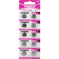 VÝKONNÉ ALC BATÉRIE. TINKO LR44 A76 L1154 AG13 X10