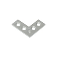 TYČ ROHOVÁ PLOCHÁ NA25 25X25X10 MM 4KS. DOMAX