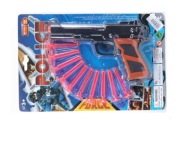 POLICAJT SET GUN 10 šípok 24p