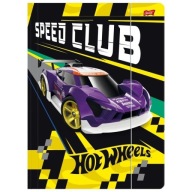 Skladačka s gumičkou A4 Cars HOT WHEELS Cars Závodné autá Unipap