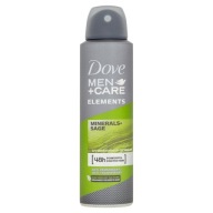 Dove Men Care Elements Minerals Sage antiperspirant v spreji 150 ml