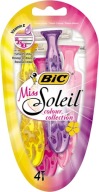 BiC Miss Soleil Color Collection Dámsky holiaci strojček 4 ks.