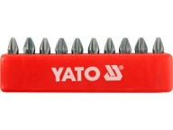 YATO YT-0475 DIELENSKÉ VYBAVENIE HROTY SKRUTKOVAČA 10KS.PH2X25 S2KS